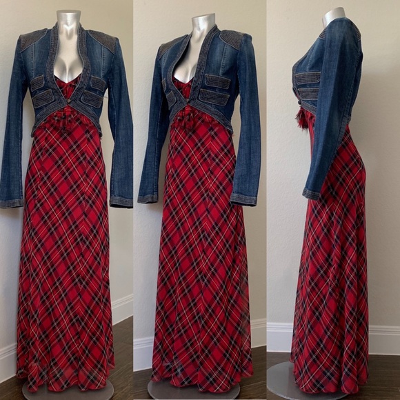 Free People Venitia Plaid Ruffle Maxi - Picture 7 of 7